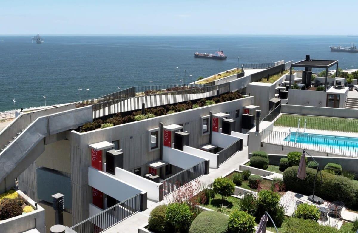 Hom I Amplio Loft Con Mejorvista Al Puerto De 1413 * Valparaíso